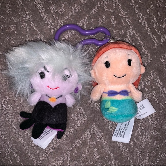 Disney Toys Hallmark Itty Bitty Clippy Disney Little Mermaid Ariel
